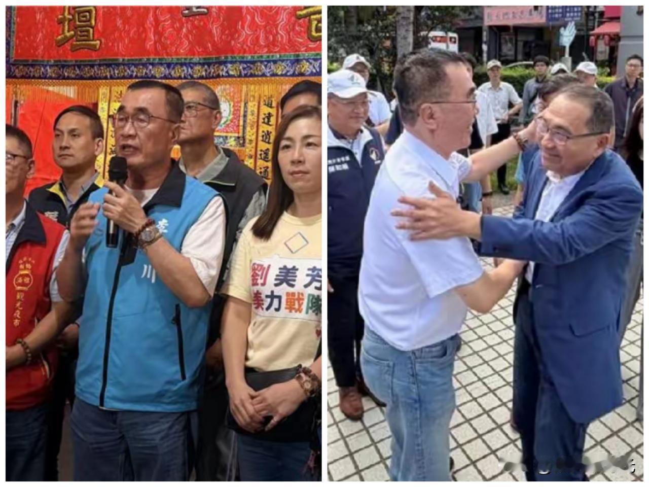 没想到啊，前脚国民党籍新北市长侯友宜三天两度跟国民党籍候选人李四川同台参加活动，