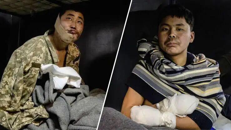 朝鲜士兵太可怕了！一万多人派出去，到最后能活着当俘虏的，满打满算就两个。泽连斯基