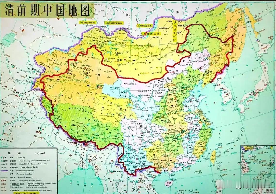 有人说是洪秀全葬送了最完美的“中华秋海棠地图”，要不是他发动太平天国起义，中国到