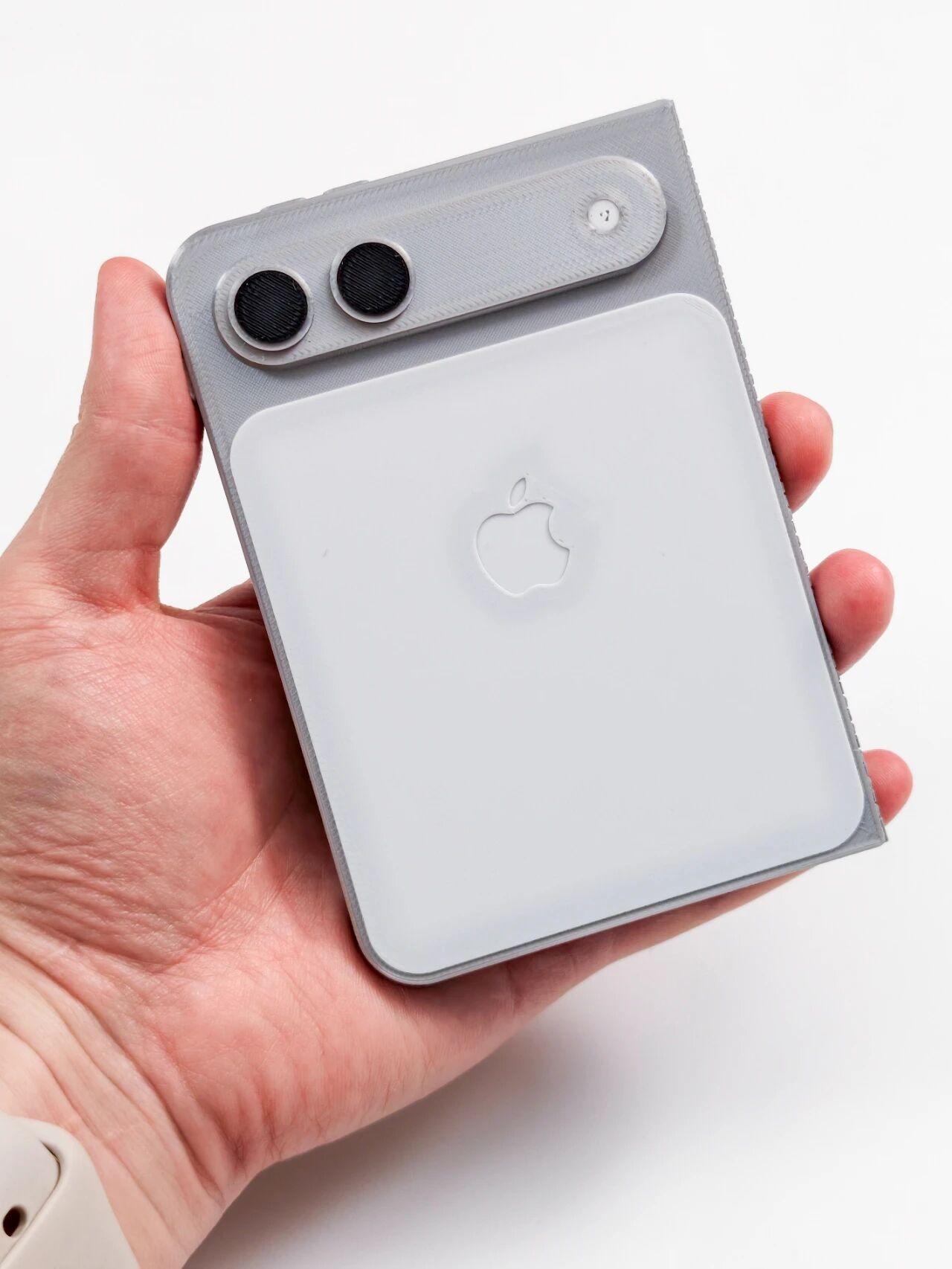 「iPhoneFold」上手！这尺寸，我真有点心动🤫这两天网上流传一个据说是