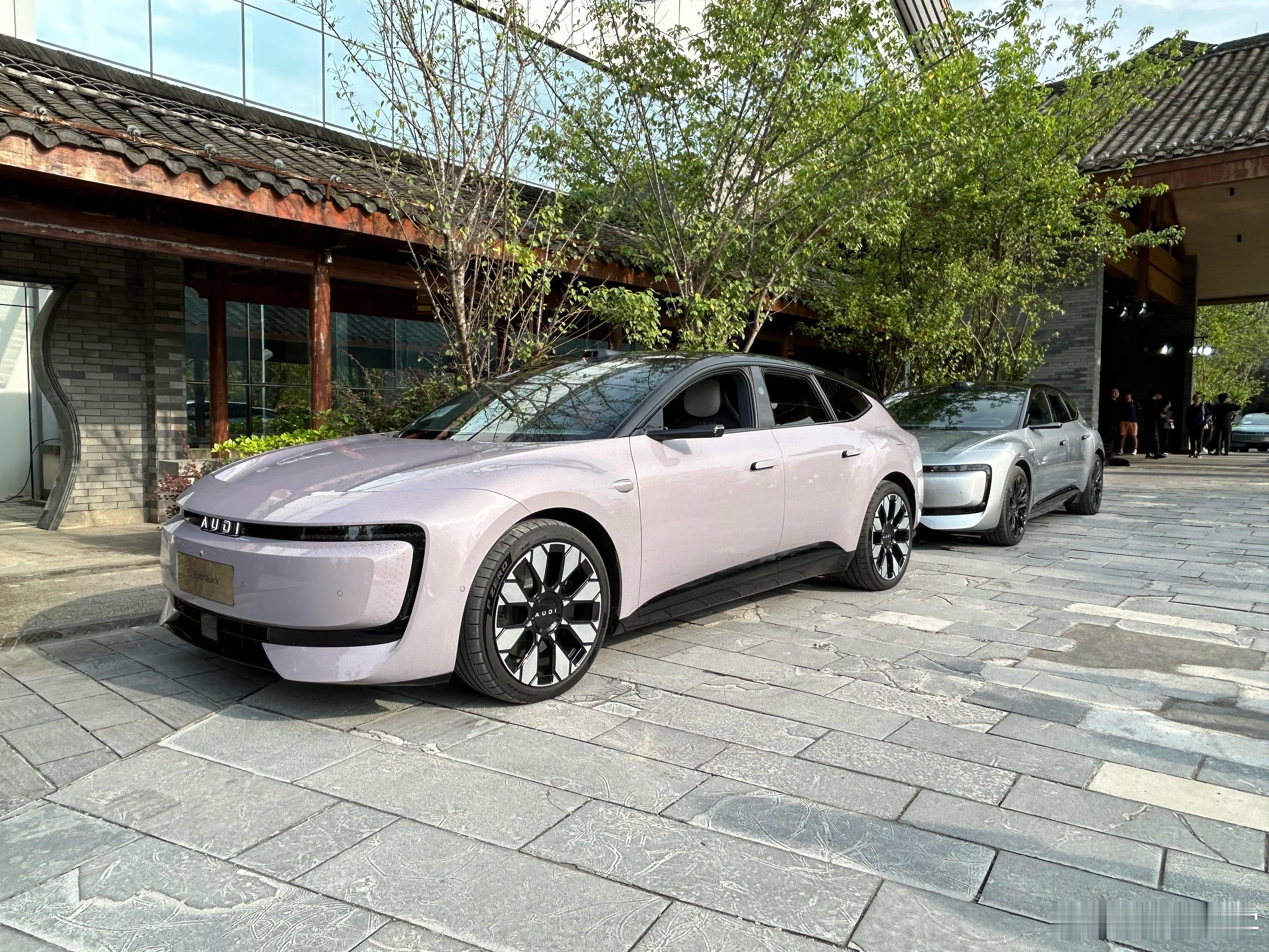 上汽奥迪E5Sportback一共有6种颜色，月曜黑、烟波蓝、晨曦紫、