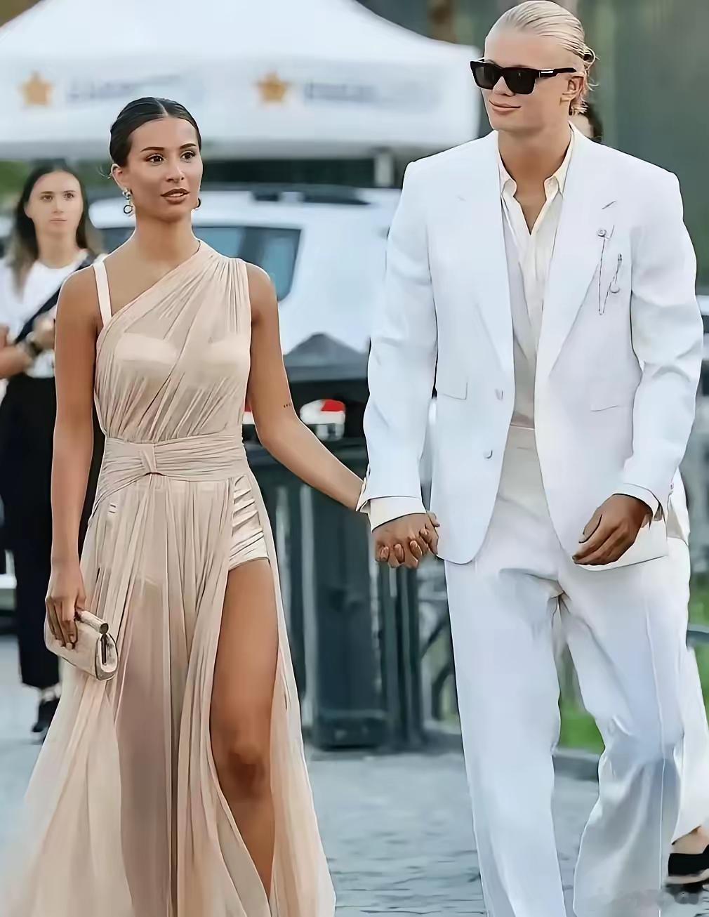 哈兰德真会选，这种长相才叫高级感，据说这女生是他发小？