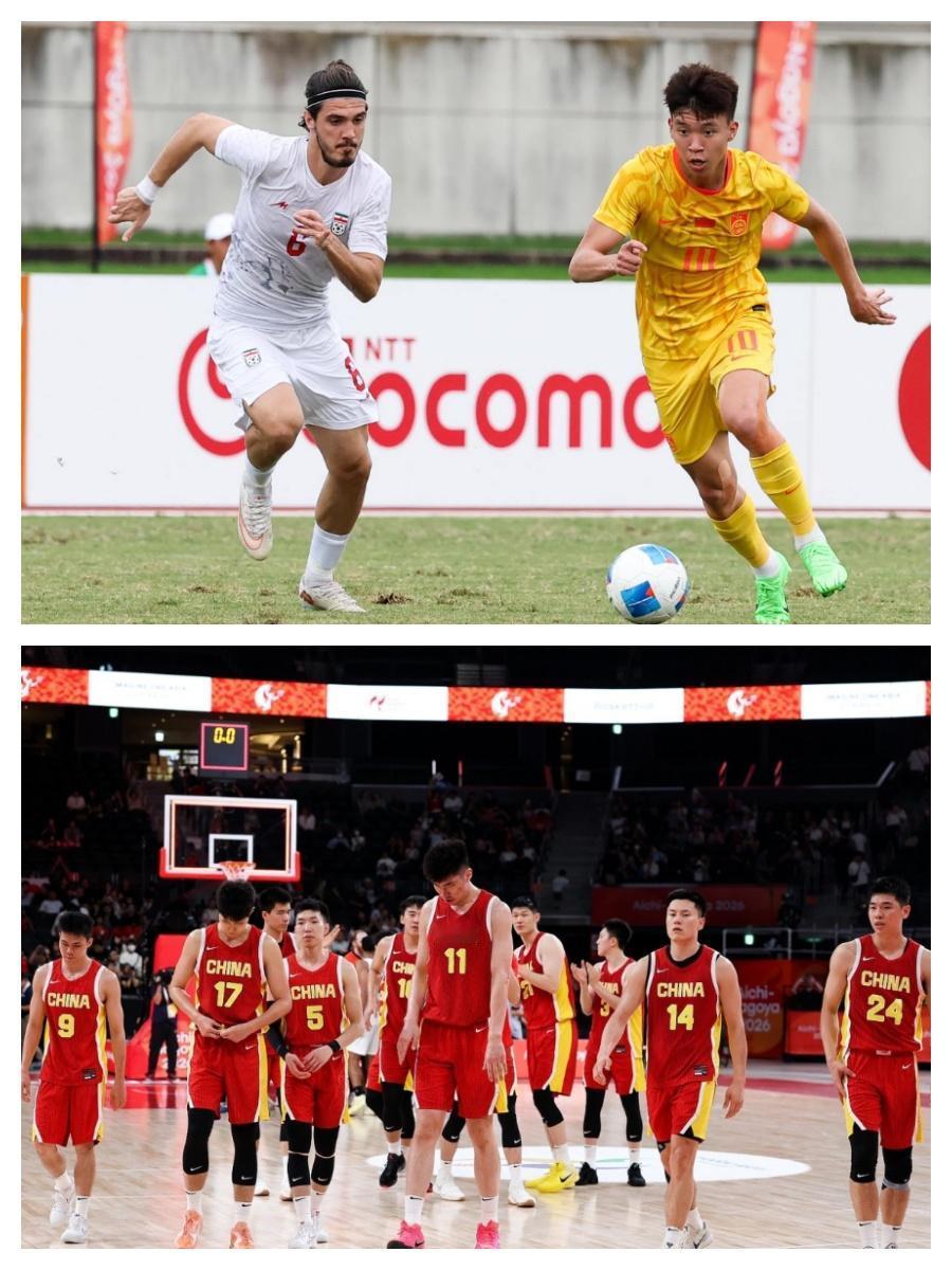 没想到啊！中国男足居然“抢了”男篮风头，同样是对阵伊朗，男足逼的伊朗全场0射正。