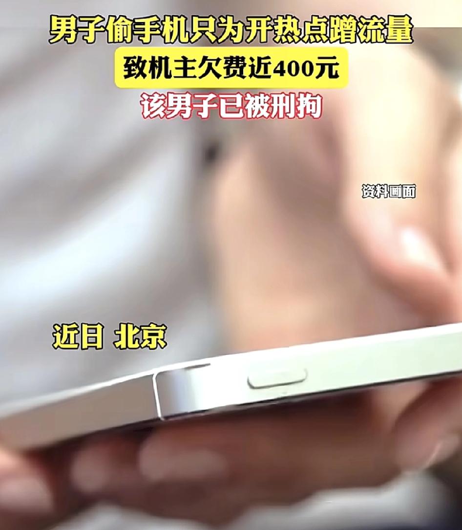 北京一位网友称自己在家里上个厕所的时间，家中两部手机就被盗了，怀疑小偷是从窗户偷