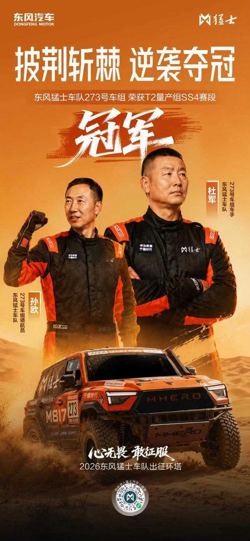 今年的环塔SS4赛段又要来了！不知道还有多少人记得去年赛程出现的故事东风猛士车