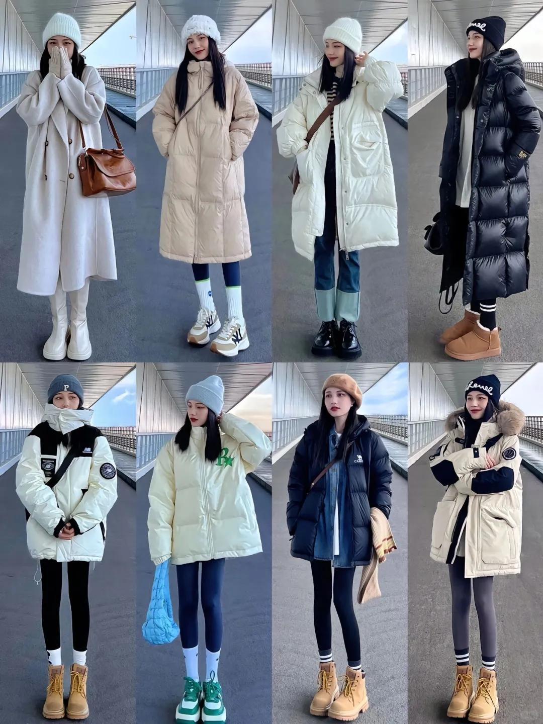 🔥冬季绝美穿搭指南｜保暖不臃肿，3套模板直接抄作业！💃❄️冬天穿衣总在“保