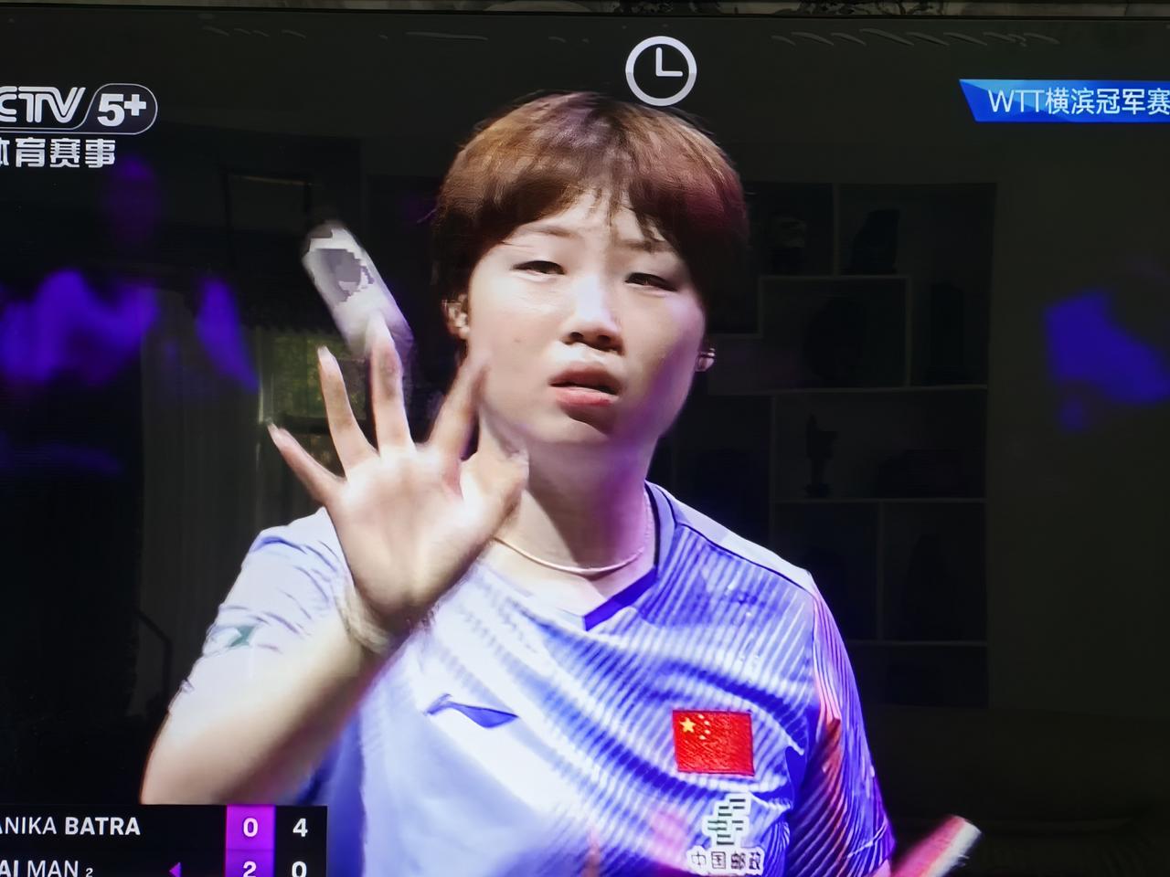 蒯曼涨球了！是否会成为下届奥运主角。8月5日，WTT横滨冠军