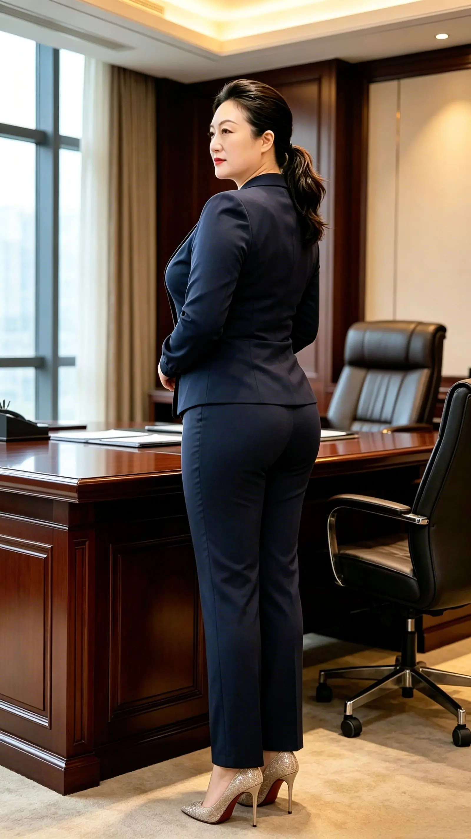 成熟姐姐型 职场熟女的魅力