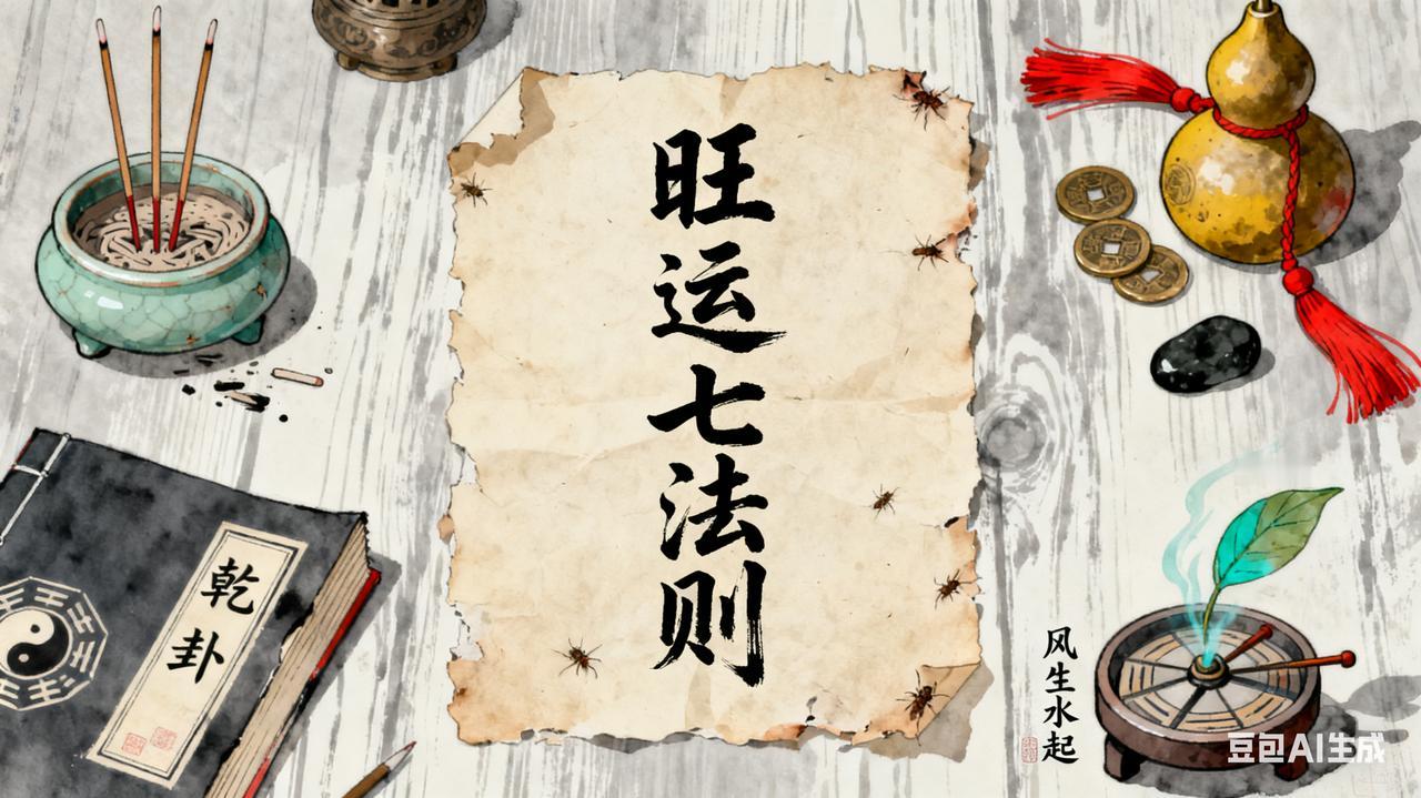 “旺运七法则:1：打扮自己（言语压君子，衣冠镇小人）2：自证预言（宁说千句