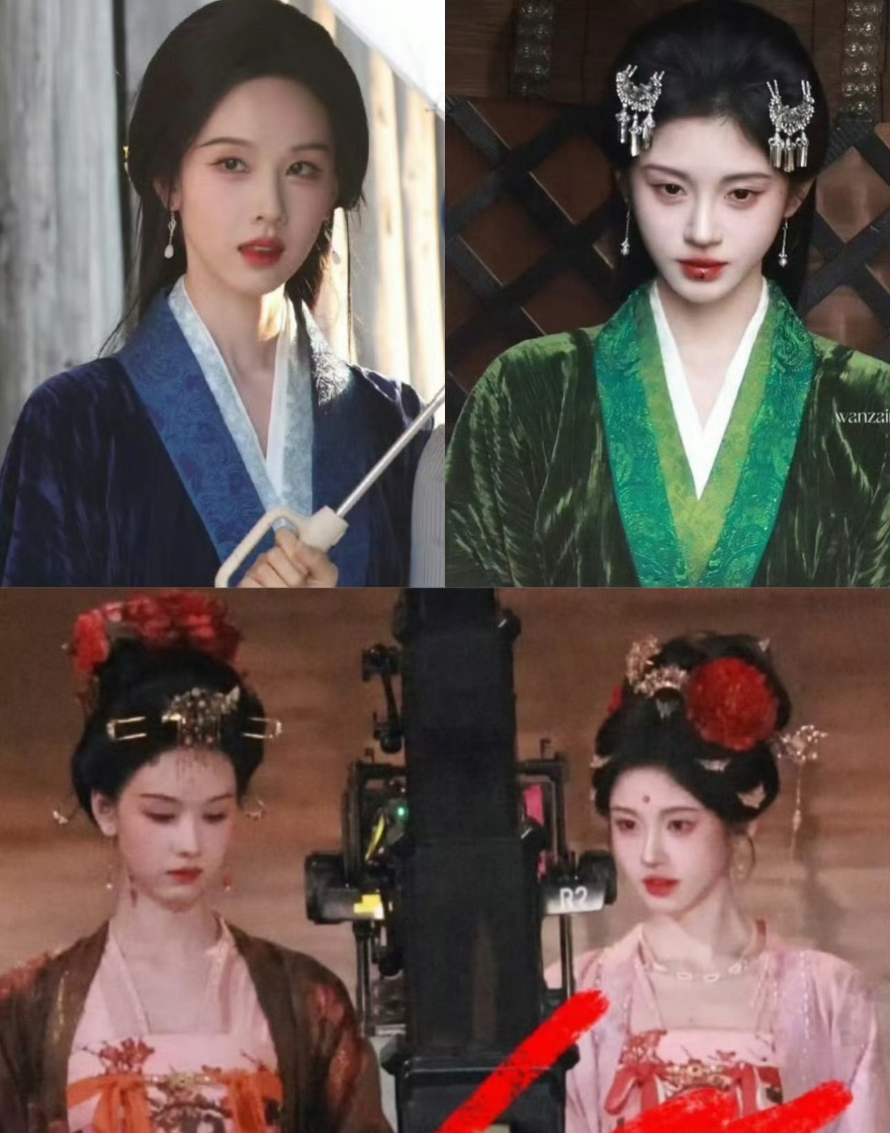 不是，这剧到底在拍什么啊🤔怎么什么美丽造型都有​​​