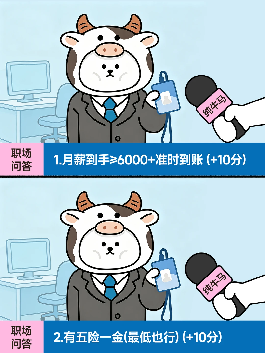 离职打分表