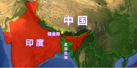 1975年，印度不顾全世界的反对，强行吞并了喜马拉雅山脉中的小国锡金。当时，印度