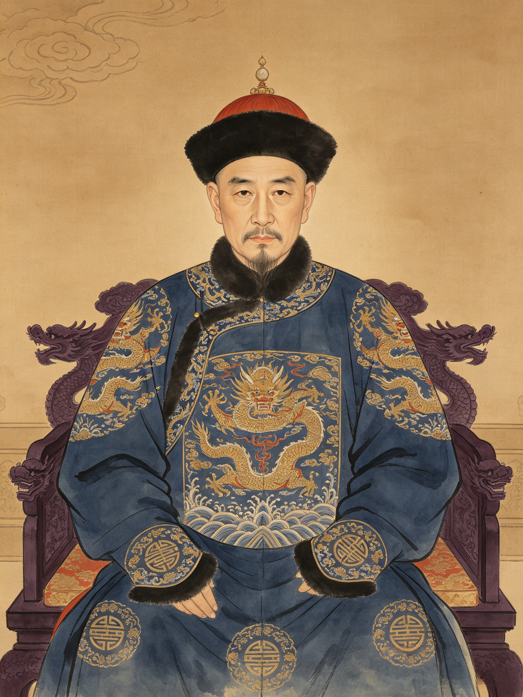 雍正只在位13年，跟他爹康熙的61年、儿子乾隆的61比，确实短得得可怜。其实原因就三点：第一，登基太