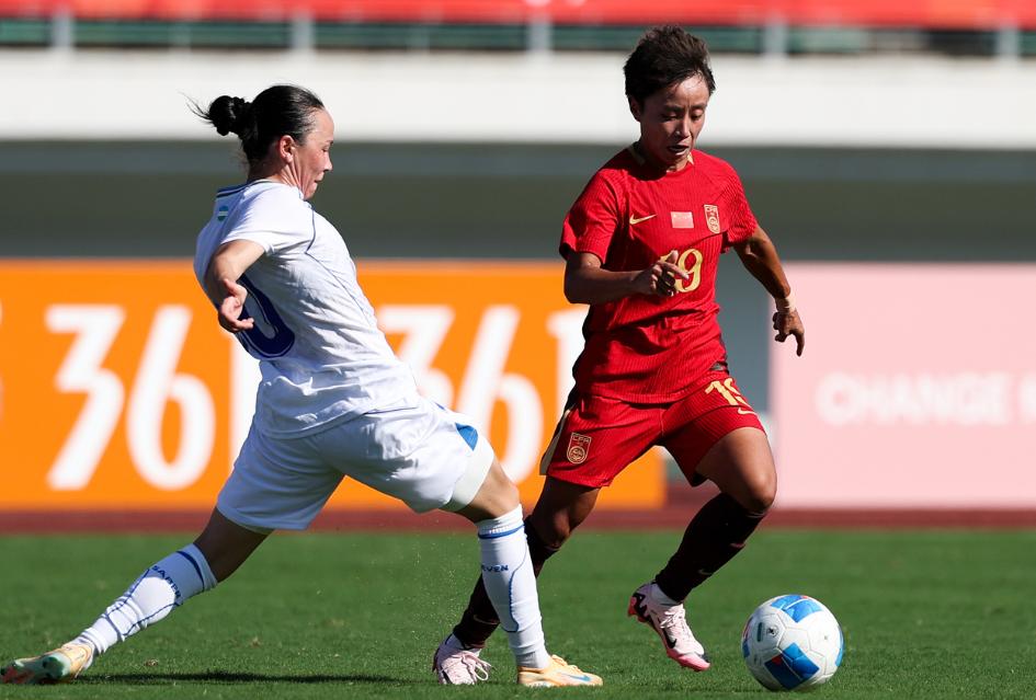 23年前的亚洲杯，中国女足11:0狂虐乌兹别克；23年后的今天，中国女足1:1被