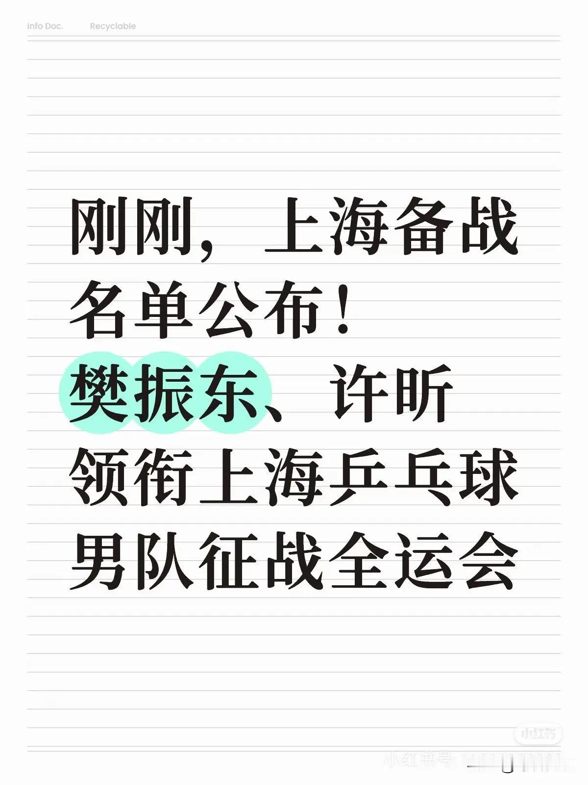 上海队真派出许昕和樊振东的话，那也只能京队的马副主席和王楚钦才能赢他们了！因为