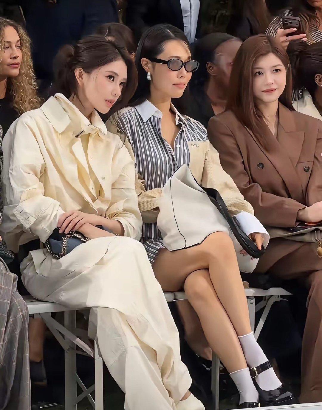 方圆陈妍希同框！40+的陈妍希也太出众了！两位美女同场，你更吃谁的颜？​​​