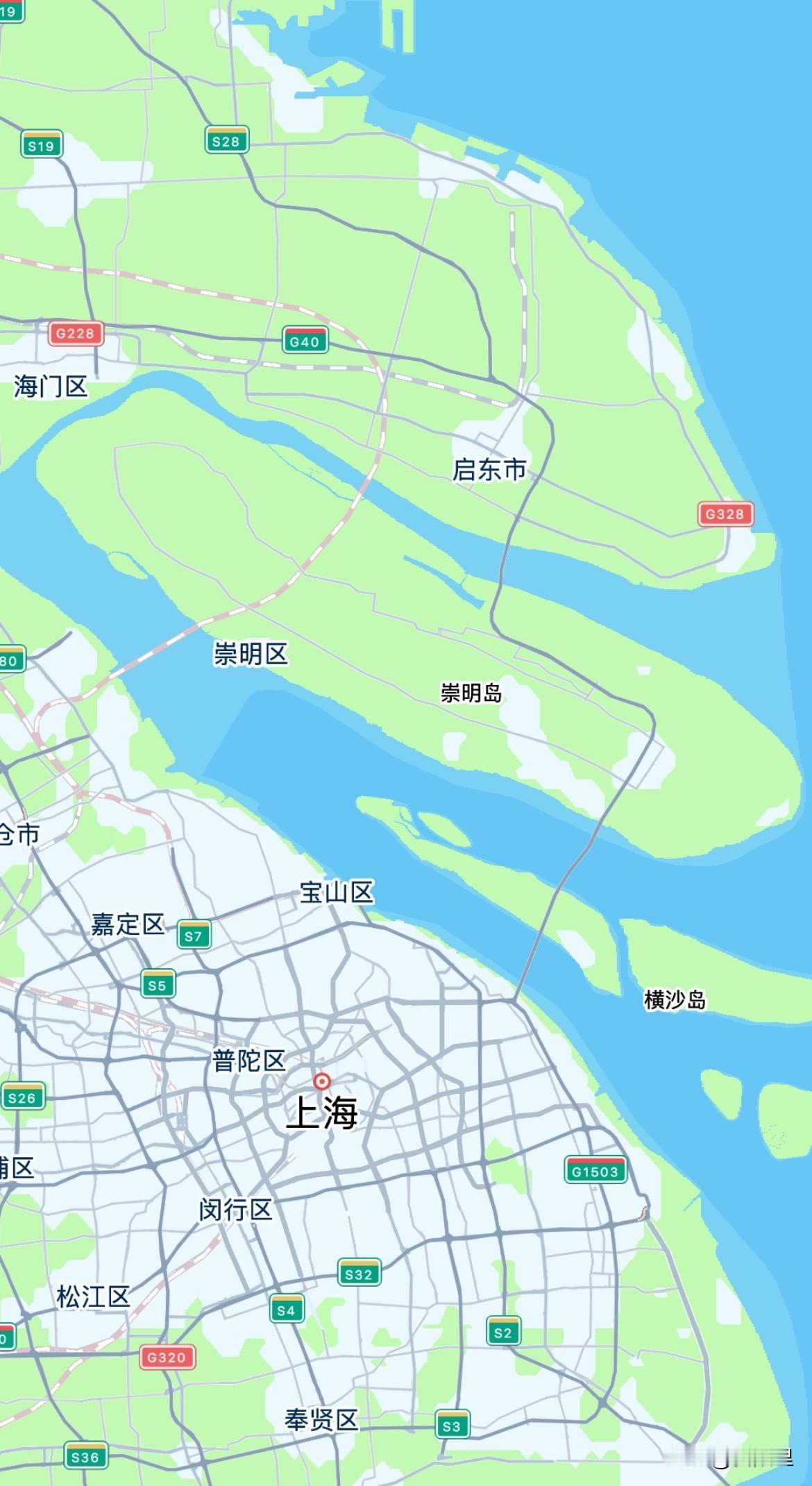 上海为何不让崇明岛和南通连起来呢？崇明岛与南通之间的水道也不是主航道，上海每年还