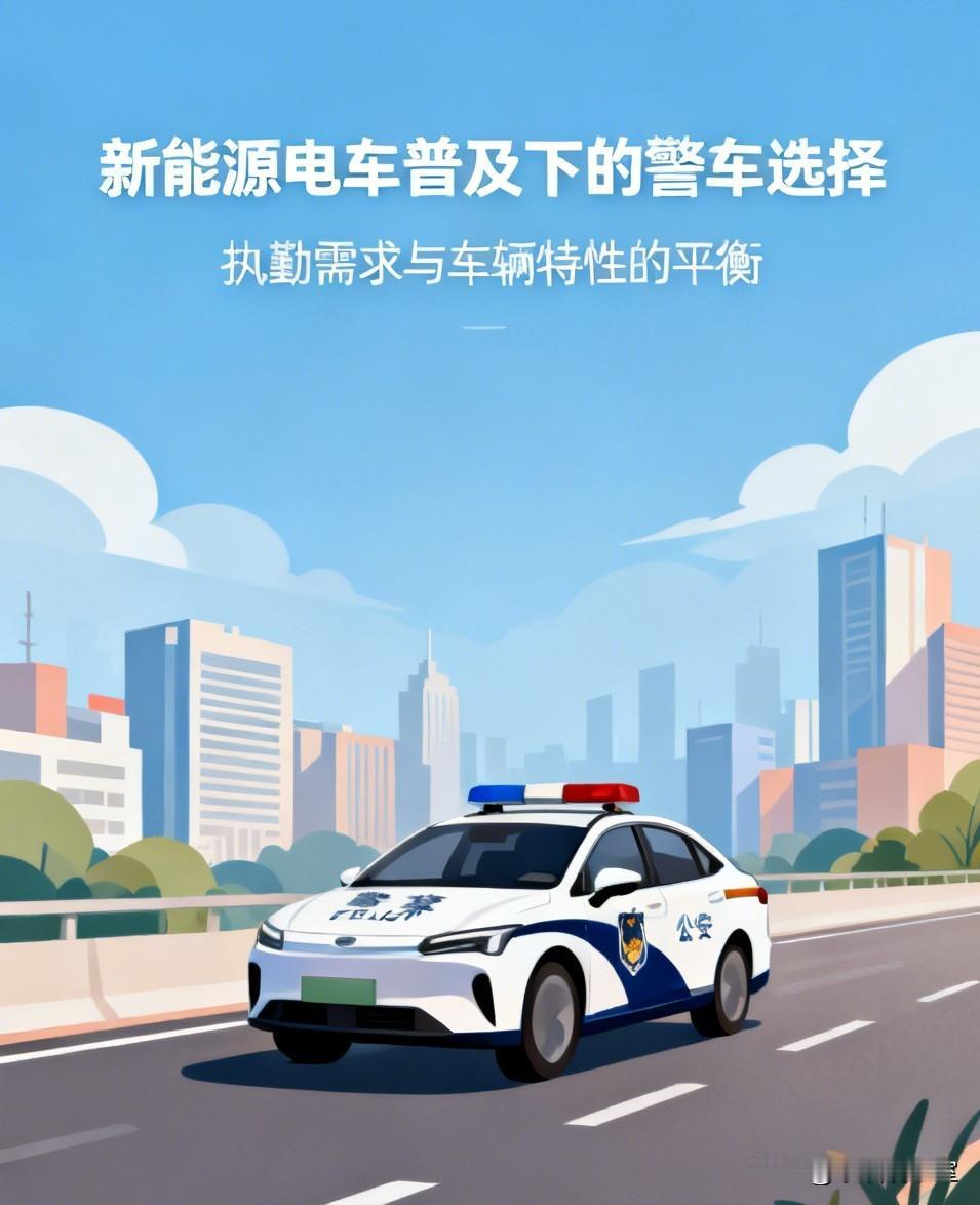 新能源电车遍地跑，为啥大街上的警车，大多还是不换纯电车？现在路上新能源私家