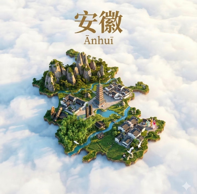 中国各省微型地型（一）