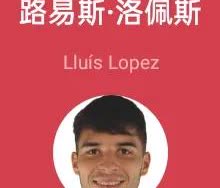 泰山新援路易斯·洛佩斯要好好查查是否受伤，在西乙第四十轮，第二十分钟就被换下，当