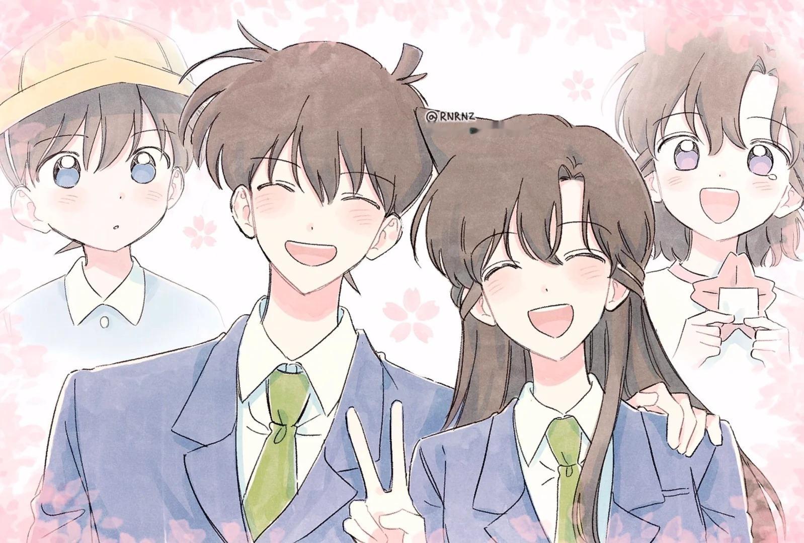 名侦探柯南樱花樱花想见你二次元漫画画师X：RNRNZ
