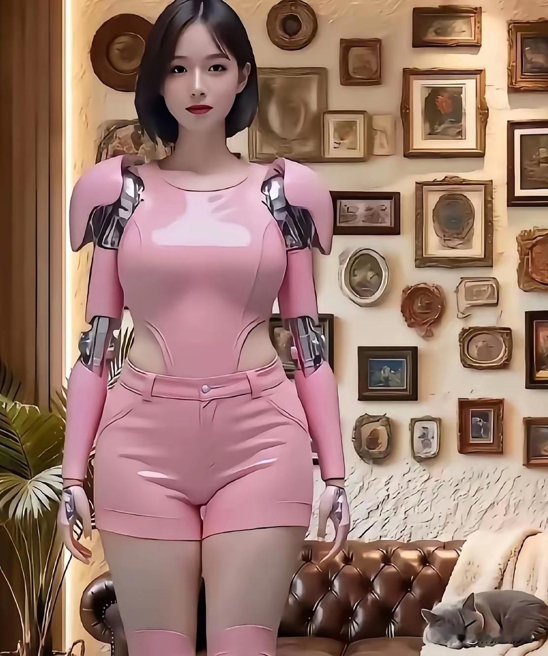 优必选U1女性超级机器人未来会变成什么样子？说实话有点不敢想象，目前的版本都已经