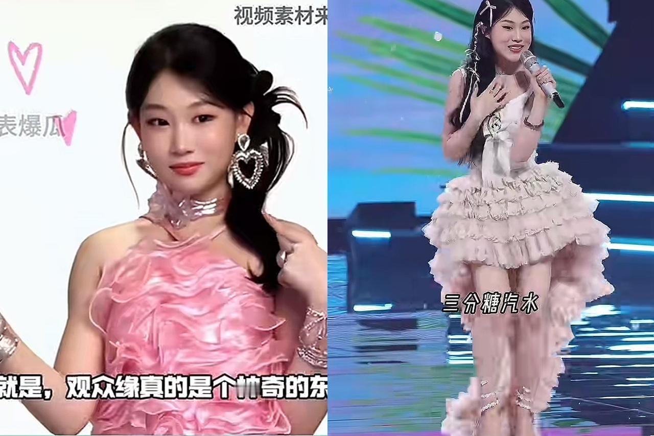 昨晚的沈佳润，印证了一句话，那就是，观众缘真的是个神奇的东西，无关长相、无关