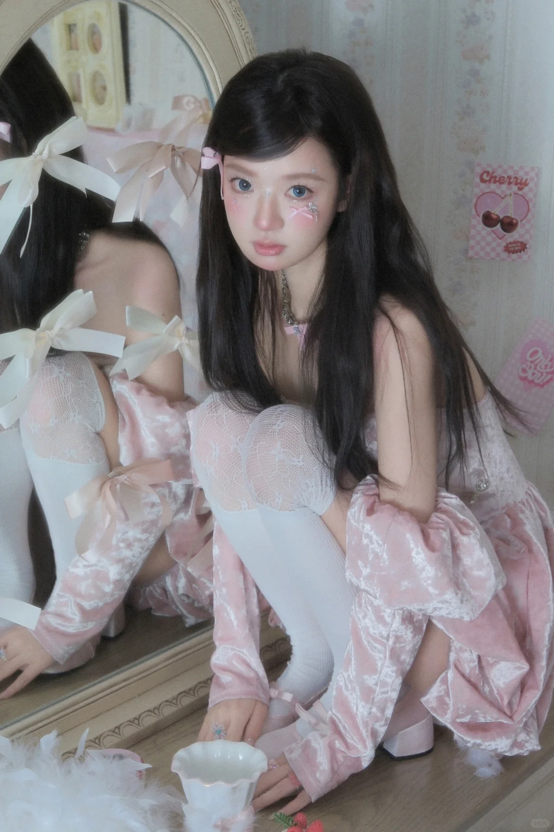 💖韩系画报少女感爆棚！这组写真也太绝了吧