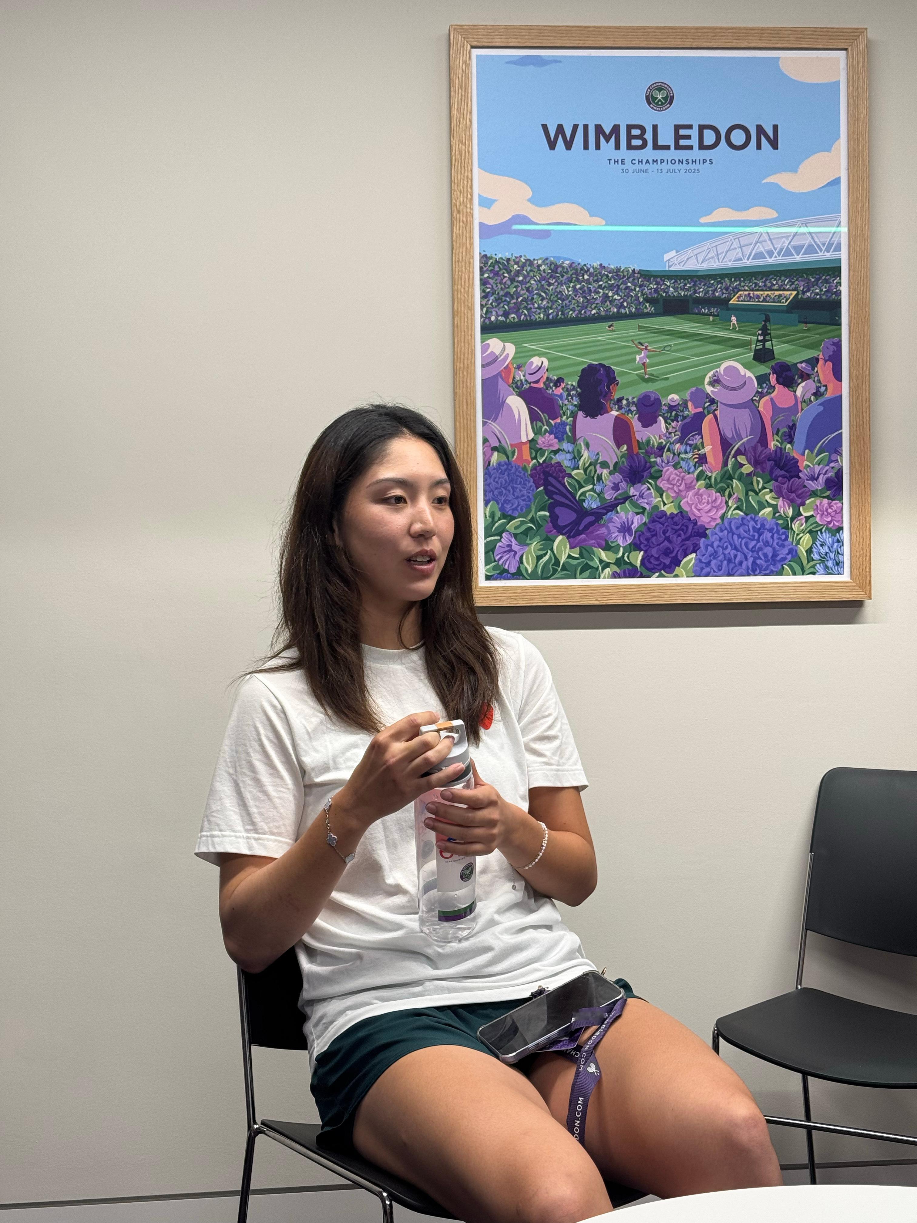 王欣瑜赛后新闻发布会，很有想法的姑娘：复盘比赛：“很开心赢下这场比赛，对手确实在