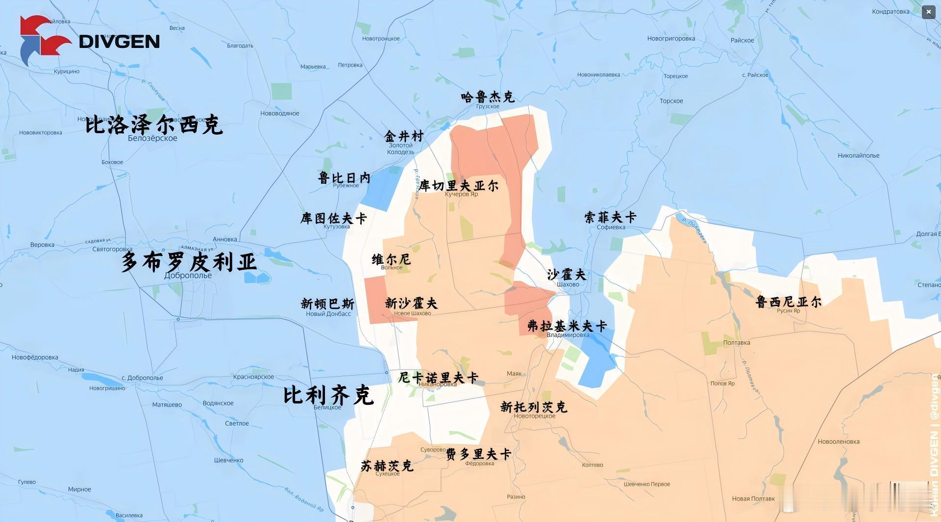 箭头社给多布罗皮利亚突出部又补了一堆，笑死来源：DIVGEN🚩Карта