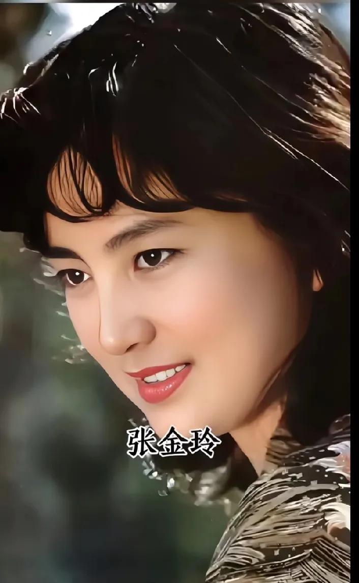 80年代绝色美女北影演员张金玲。在那个没有美颜滤镜