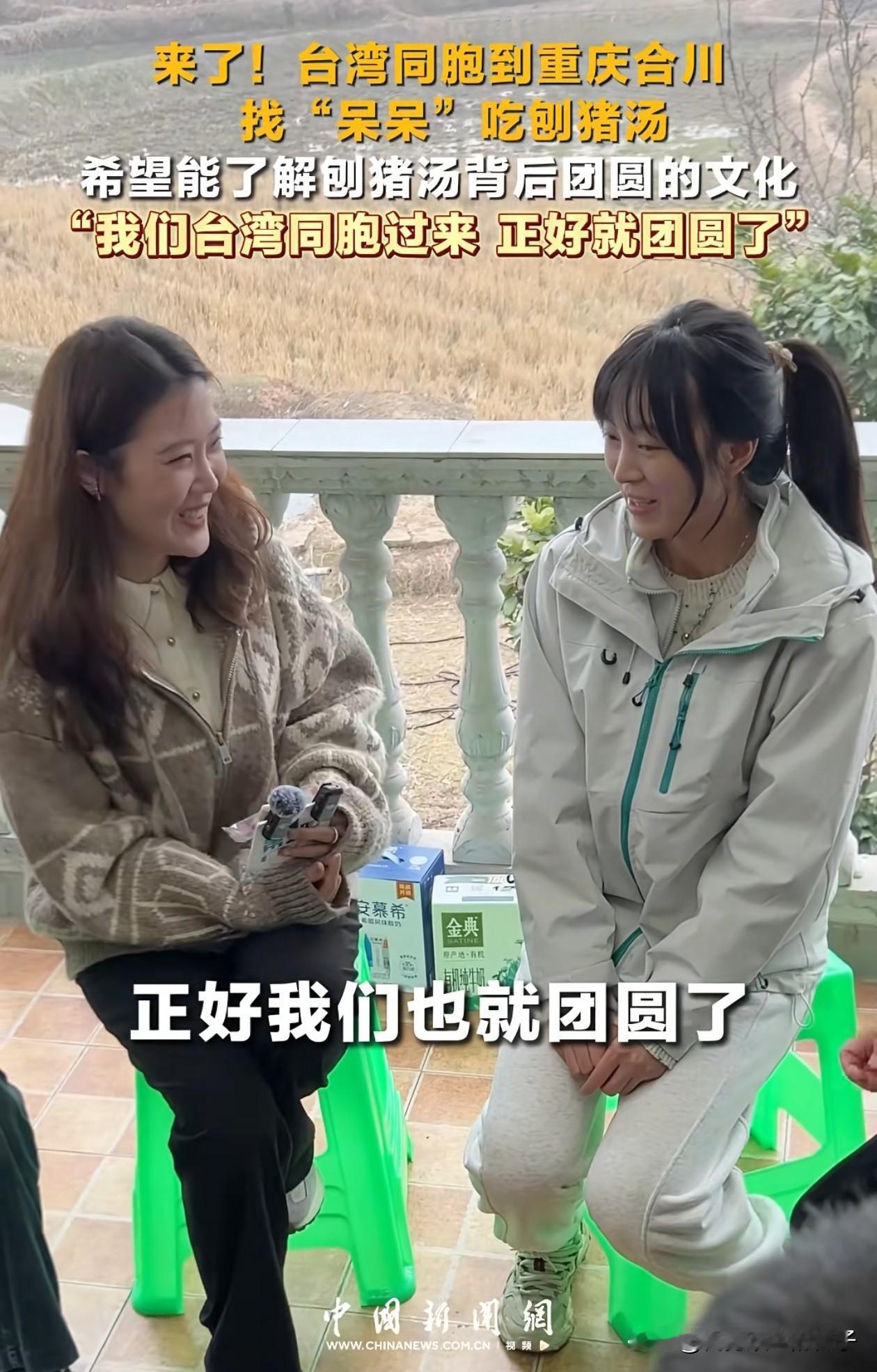 好家伙！呆呆这娄子越捅越大，台湾同胞真的来找她吃刨猪汤了，呆呆为了迎接远道而来的