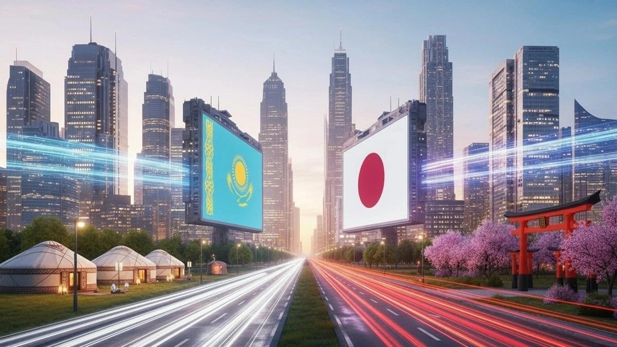 哈萨克斯坦刚拿了日本的30亿欧元的合作，结果他明后两天【21-22号】又要去俄罗