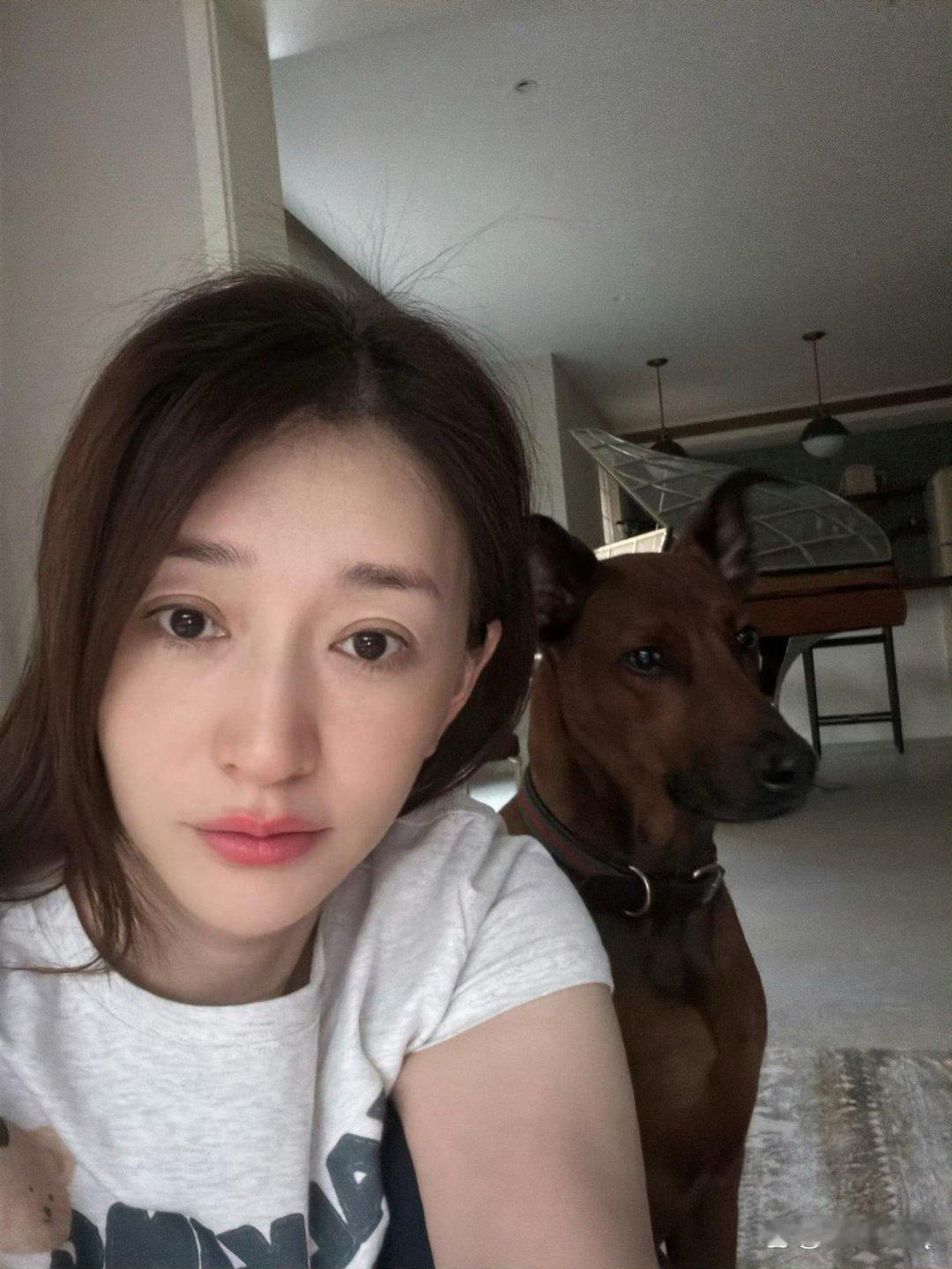 羡慕李小冉家的狗子，不仅能住大别墅，还能和单身女明星朝夕相处，多幸福啊～​​​