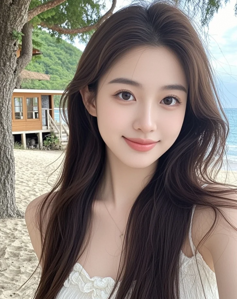刚涂完防晒就来拍照，皮肤发光谁懂？