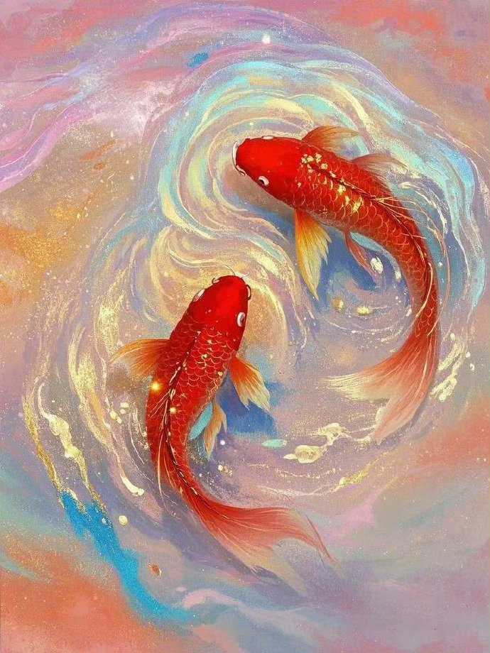 秒转锦鲤帮你转运万事顺意🏮​​​