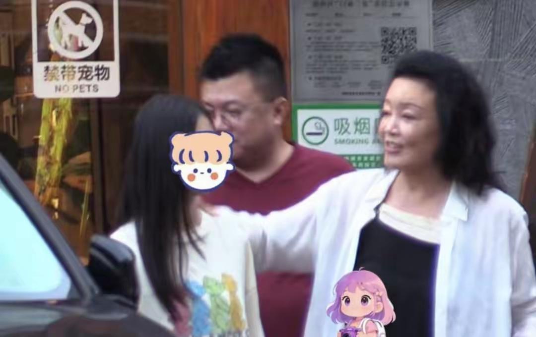 张兰和孙子孙女短暂相聚后就返回了北京，投入到她忙碌的工作中。网友觉得张兰就是闲不