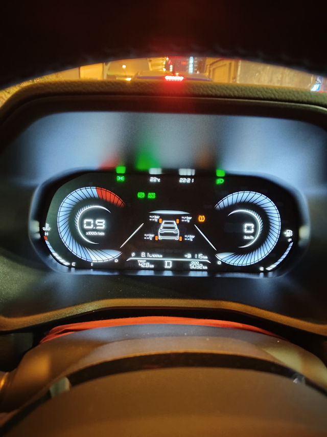 大家有碰到这种情况吗早上开出门有10公里左右左前轮自动报警，去修理厂检查轮胎没