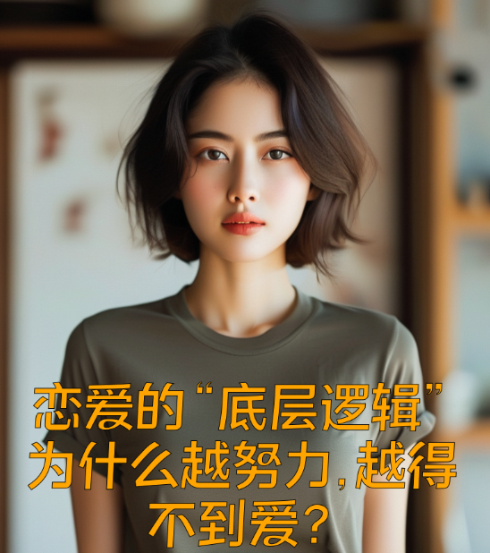 恋爱的“底层逻辑”：为什么越努力，越得不到爱？