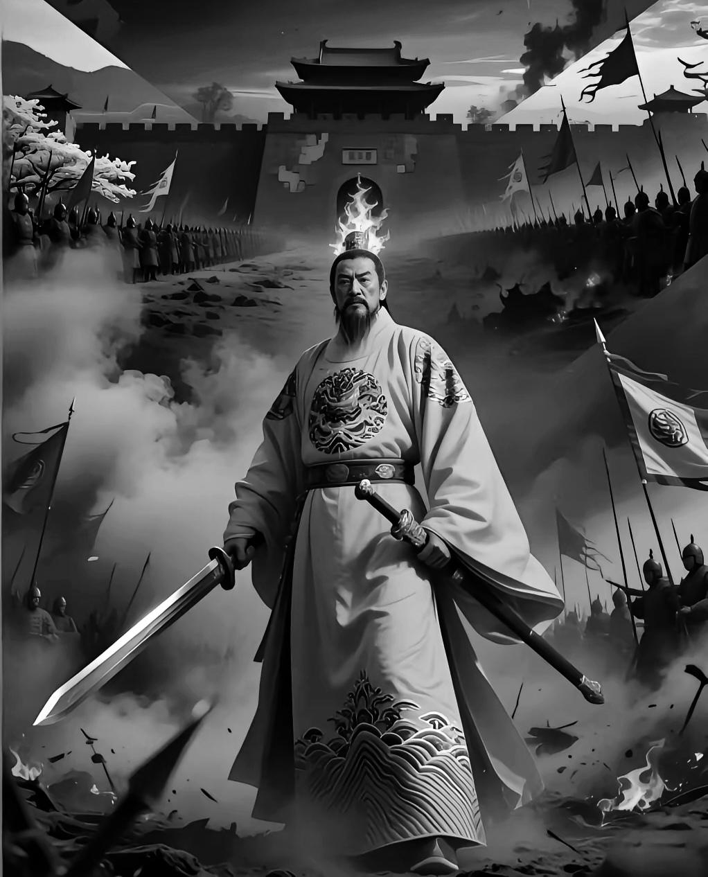 1856年，秋风萧瑟，天京城弥漫着血腥味，石达开要处死燕王秦日纲，洪秀全满眼泪光