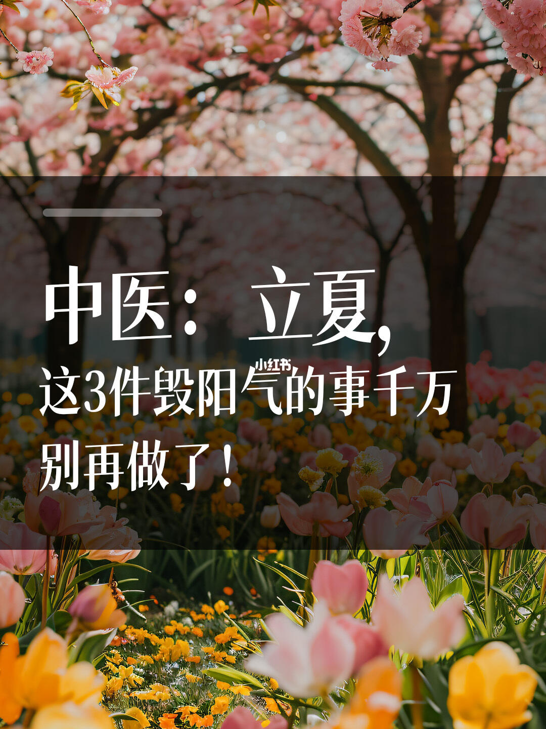 立夏，这3件毁阳气的事千万别再做了！
