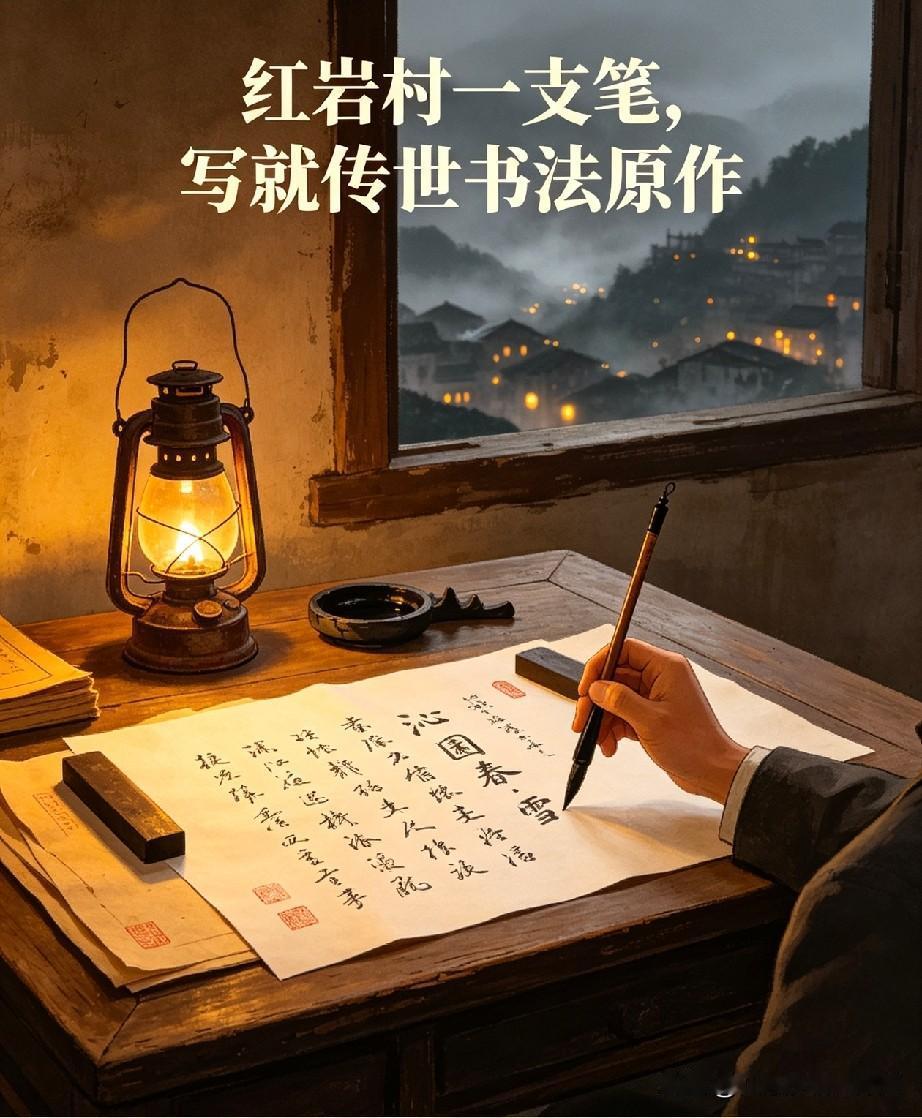 为什么百年以来，所有书法大家都绕不开《沁园春·雪》？1945年秋，红岩村的