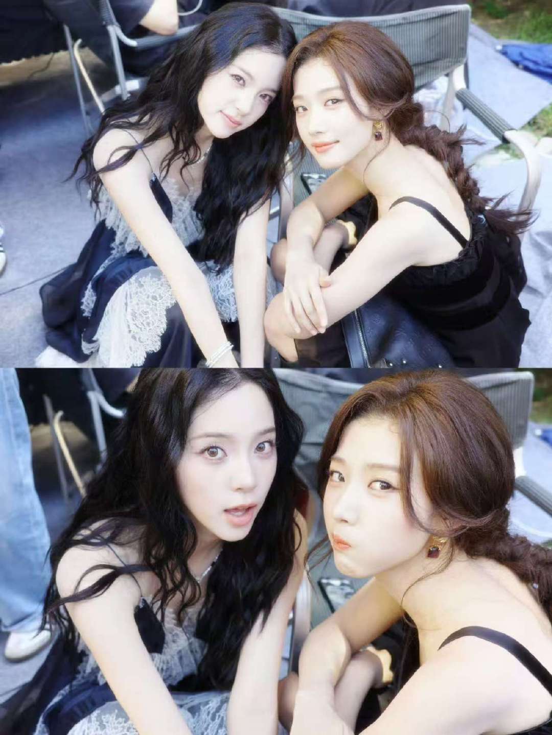 卢昱晓又去收集美女了卢昱晓美得不像话美女➕美女组合，我爱看！​​​
