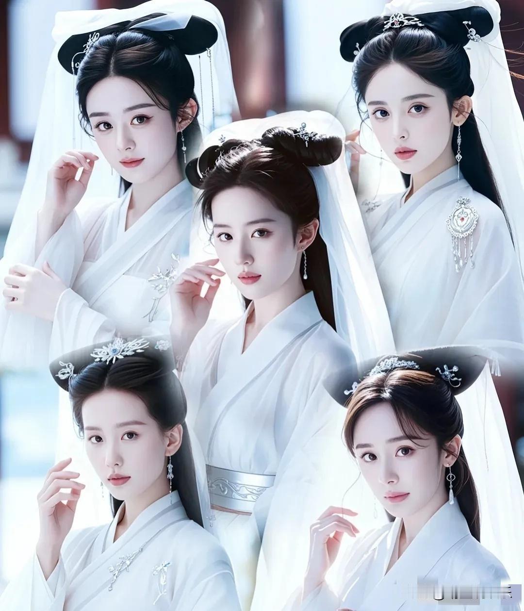 当年赵雅芝39岁演白娘子，如今85花也纷纷到了这个年纪，正是演绎白娘子成熟妩媚韵