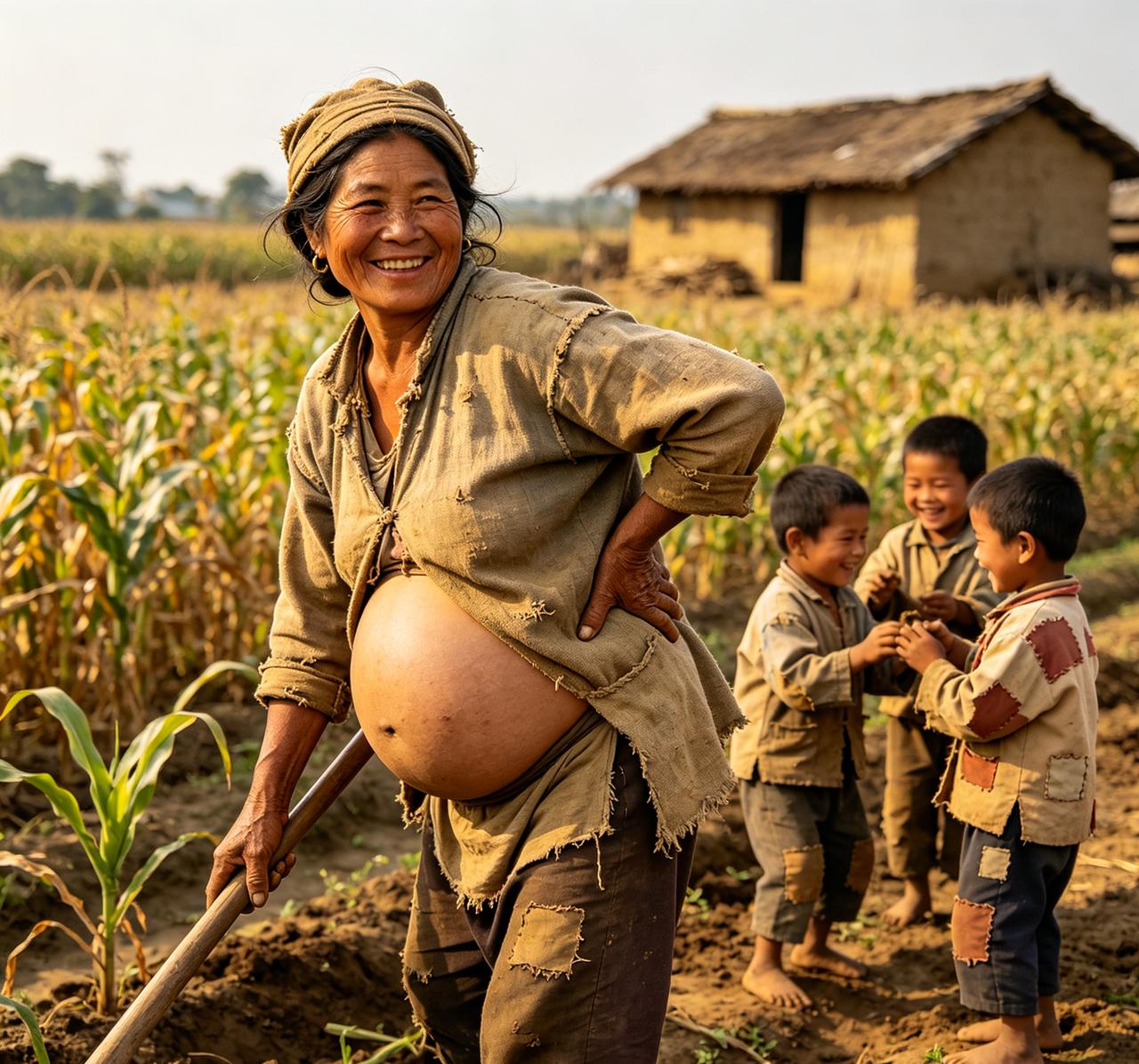 现在生孩子这件事，反差真的太大了，看完忍不住感慨万千。以前老一辈的女性，怀