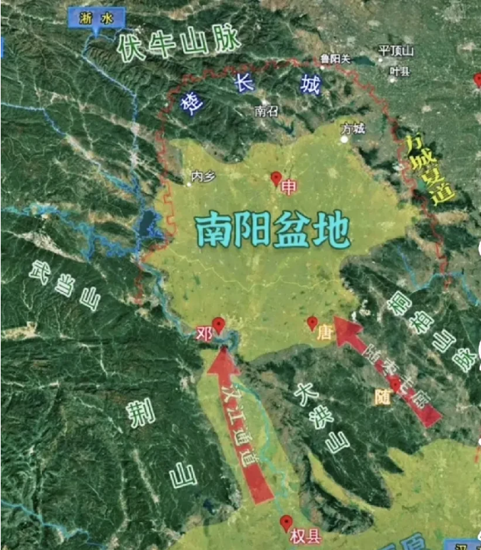 南阳盆底为何没有出割据政权