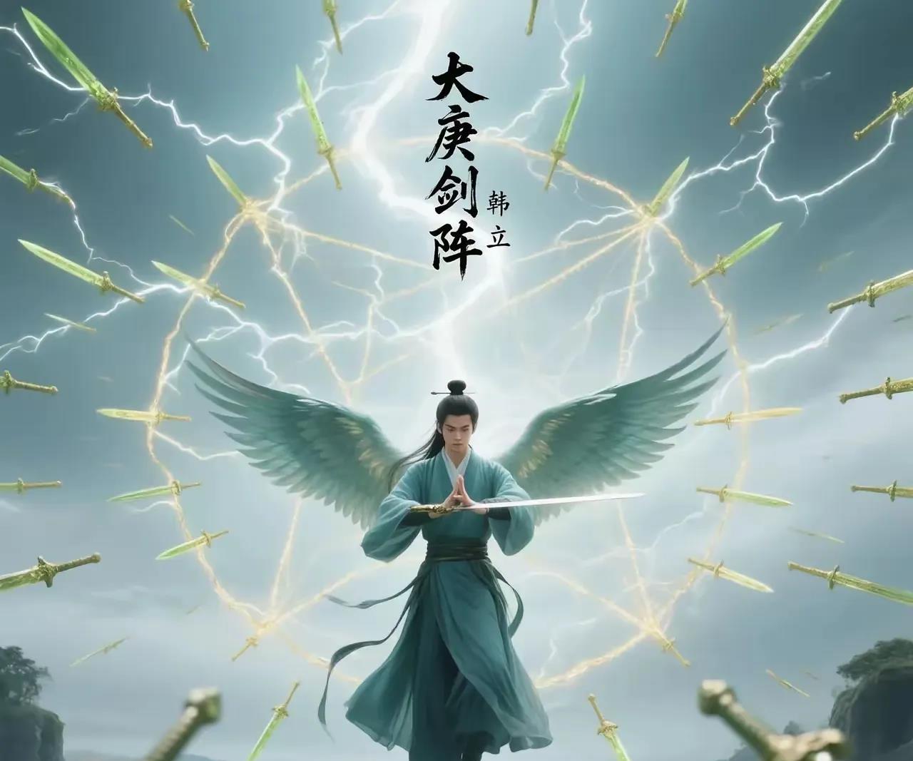 韩立面对化神风老怪能不能使用大庚剑阵取胜韩立并不算真正剑修，青元剑诀同等级他差