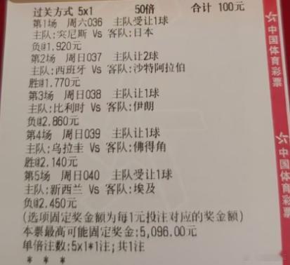 以防突尼斯临时换帅崩盘，补一张试试，反正都是做公益，不嫌多！