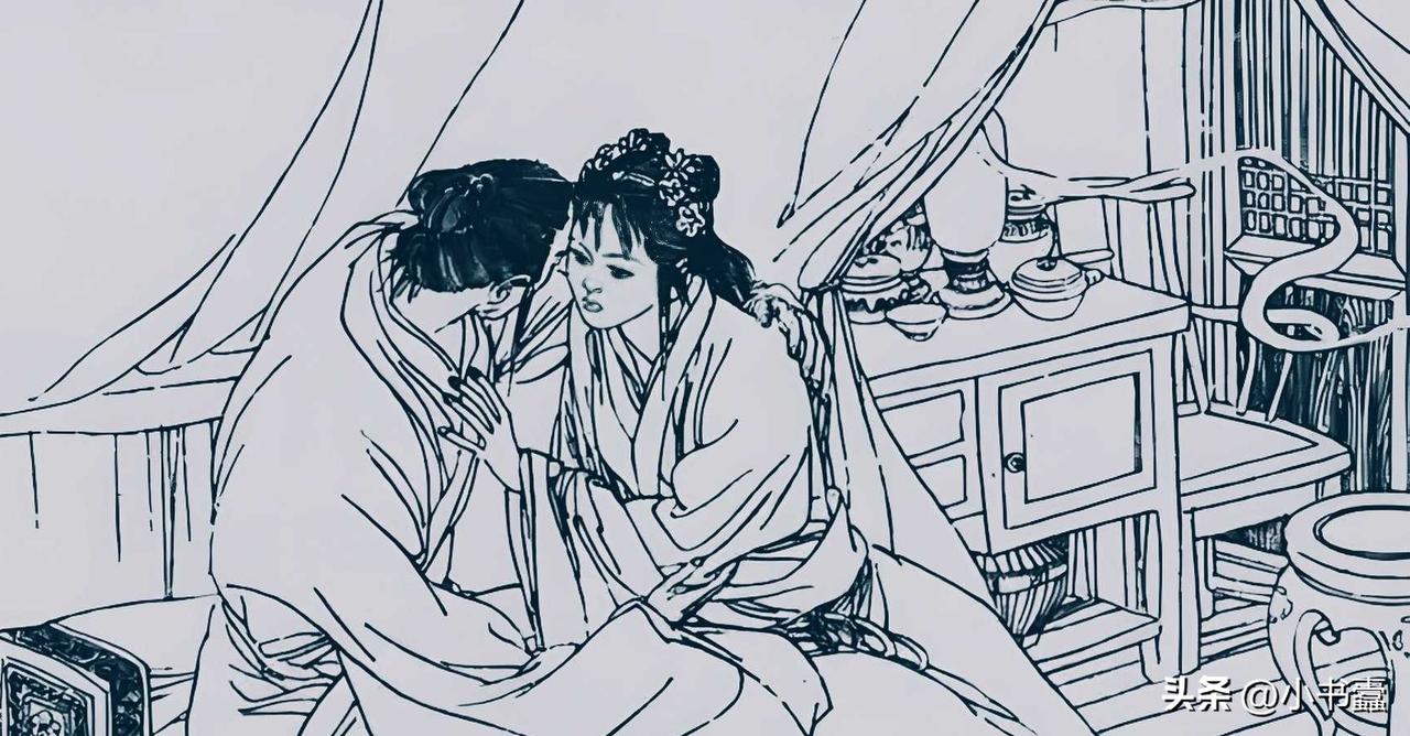 古时，一木匠深夜回家，山路上被一美貌女人拦住。女人自称寡妇，请他前去修床。木匠修