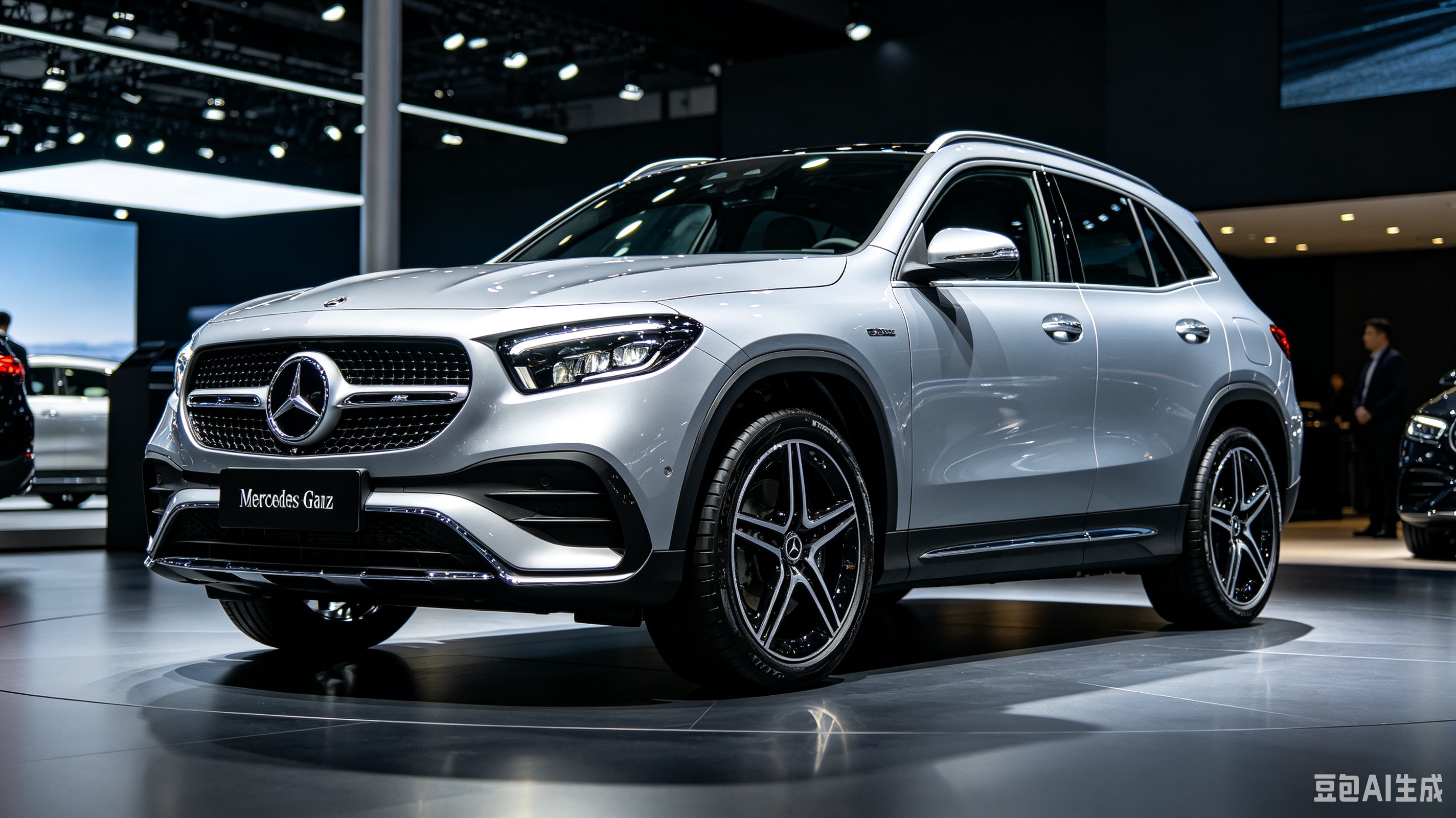 奔驰2026款GLA（紧凑型SUV）：1.3T/2.0T+48V展台里这台2026款奔驰GLA，妥妥
